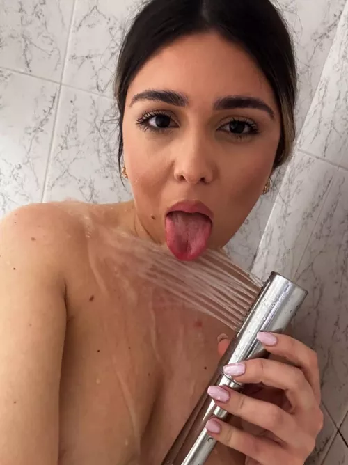 What does a girl need to do to have some company in the shower? by Beneficial_Fudge_419