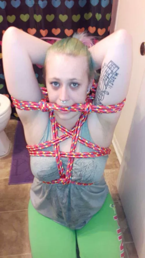 Daddy's first attempt  by daddynkitten14