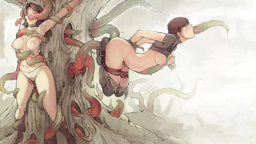 Did she not have time to read the warning on her stomach? by ShadowDDL