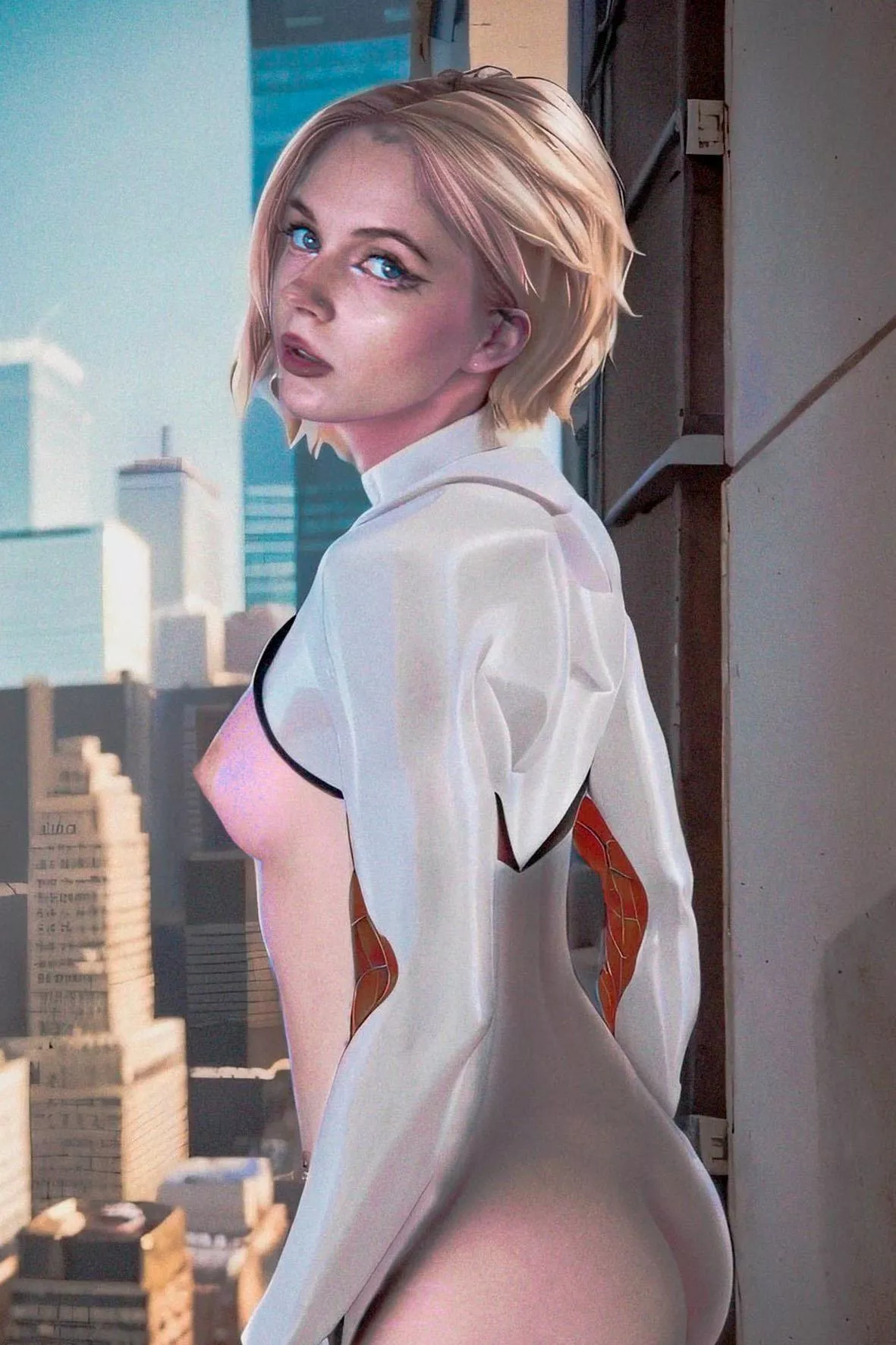 Gwen Stacy (Ave Ria) posted by MereOasis