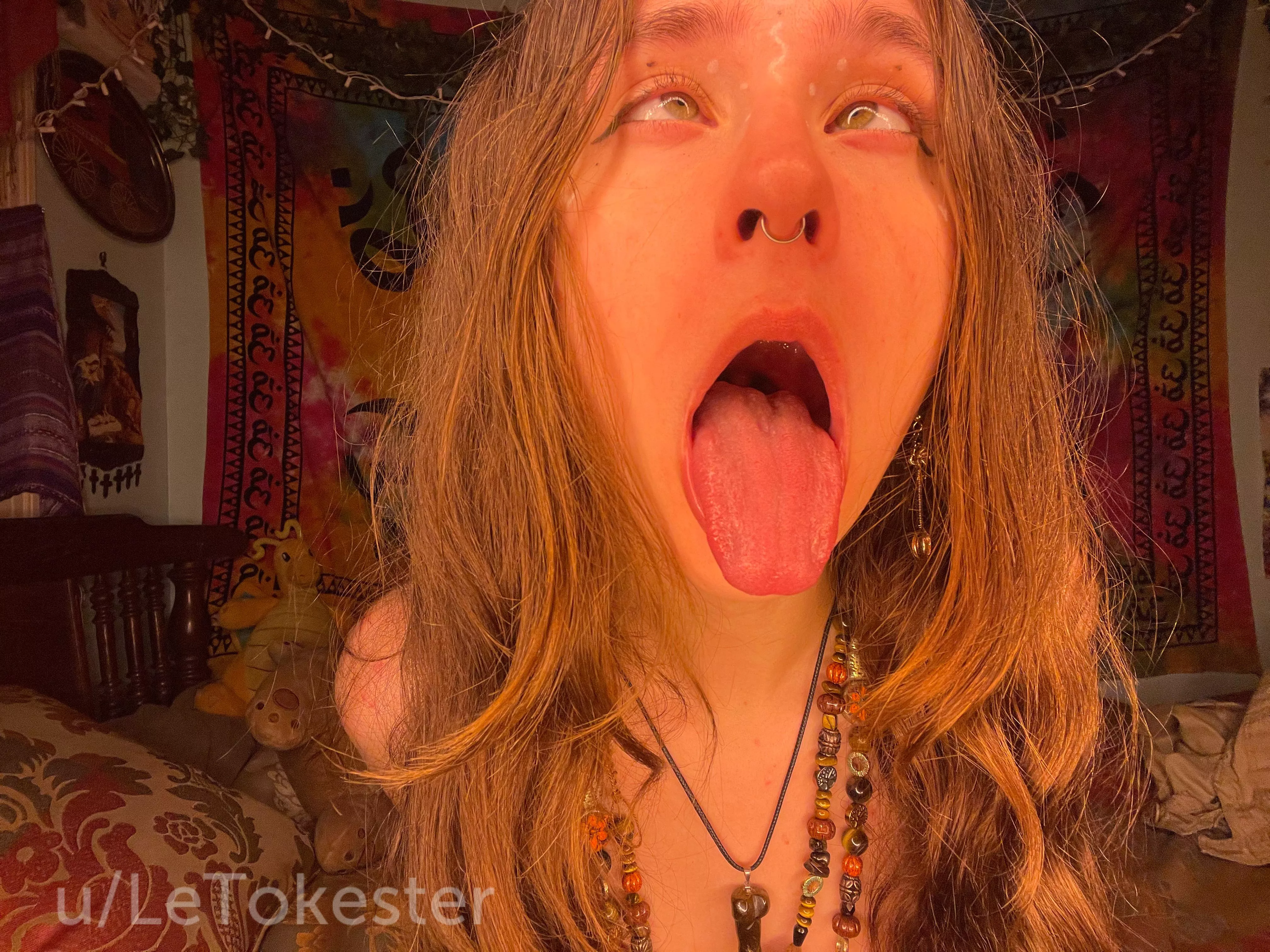 I love doing ahegao when you cum ;) [OC] posted by LeTokester
