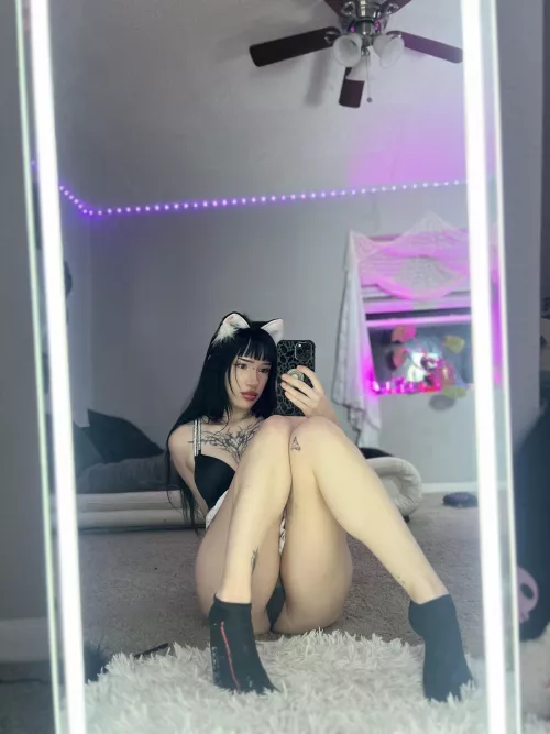 I might bite you, but you'll enjoy it :3 (Self) by Cyber-goth