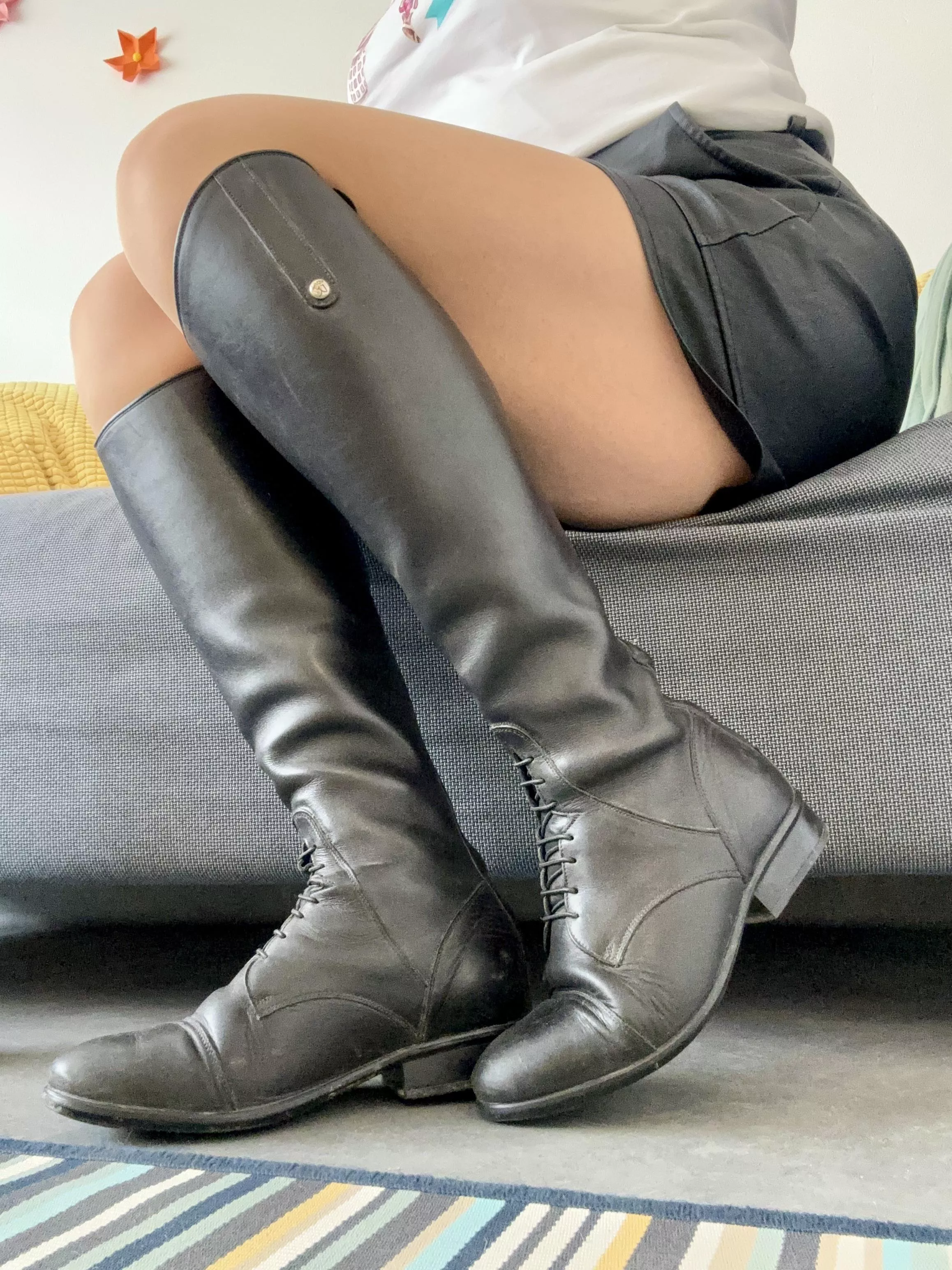 Italian leather, custom made, I love them posted by SubSexcretary