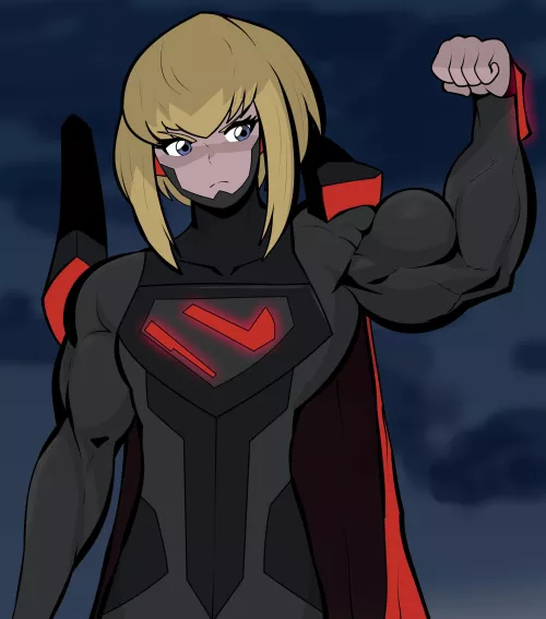Kara from '__ Adventures with Superman' [@matchstick_] by TheTMoneyMan