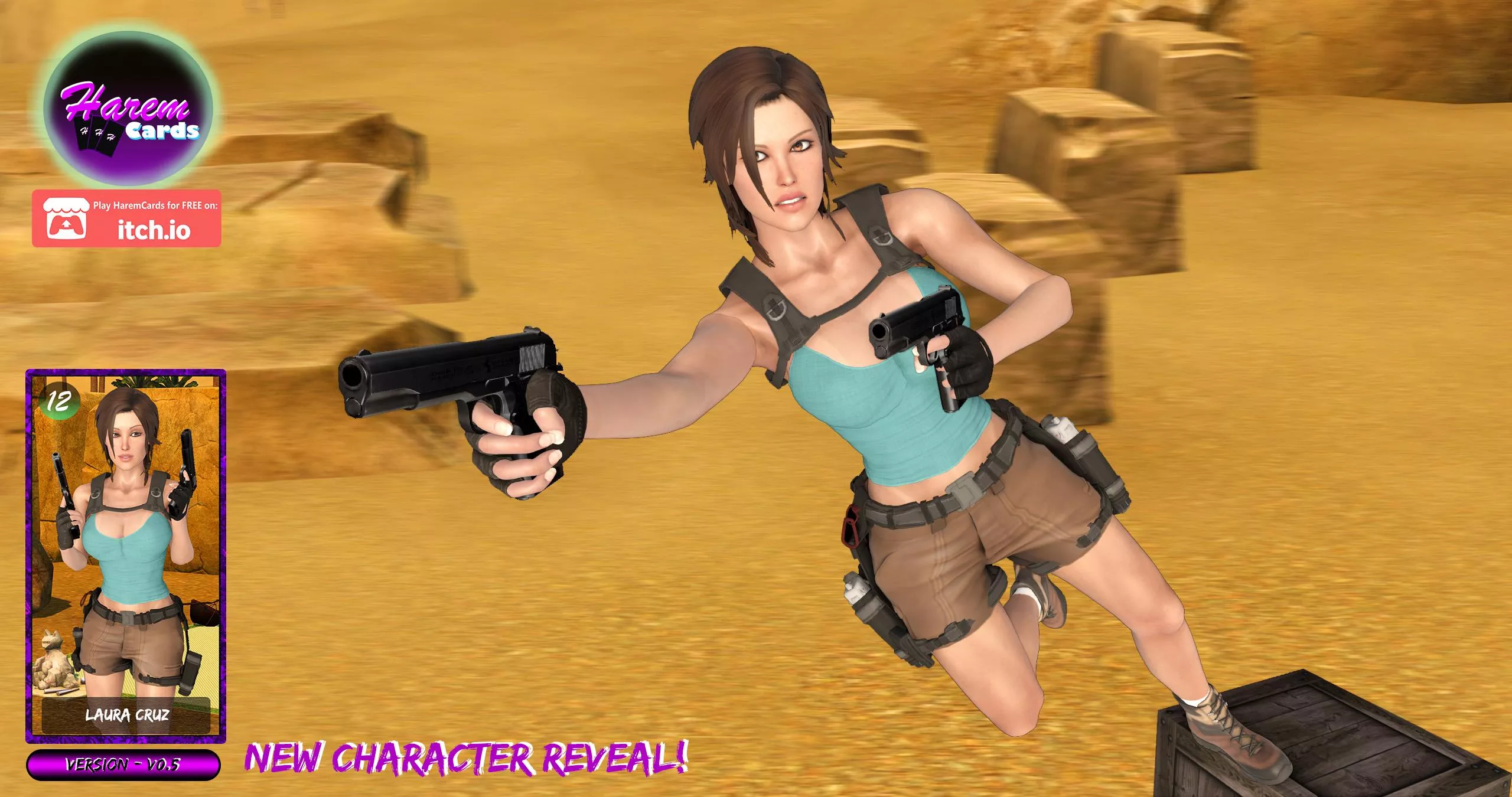 Let's Raid some Tombs! [HaremCards V0.5] Pink Palm Production posted by PinkPalmProduction