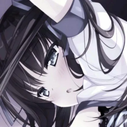 LF Color Source: black hair, gray eyes, long hair, blush, open mouth, saliva, clothes, bra, bra pull, breasts, hair ornament, portrait, close up by playerrrr54