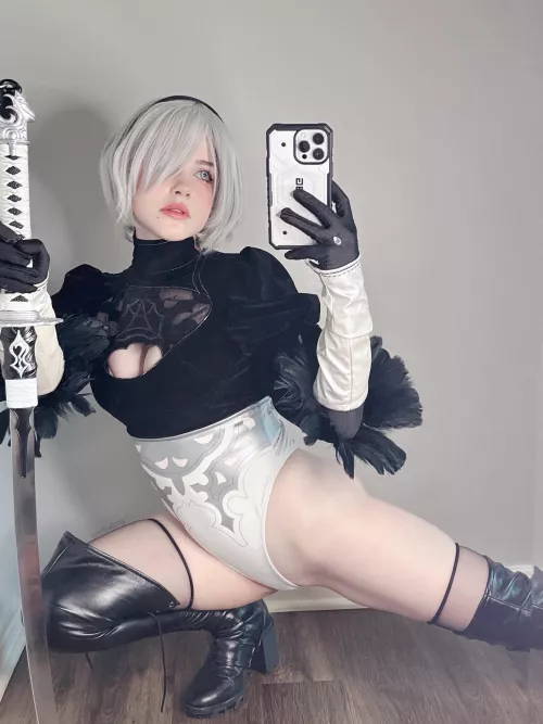 Me as 2B :) by Emfoxpng