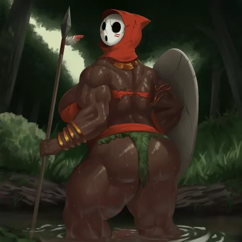 Shy Gal (Gold Crusted Chicken) by netap