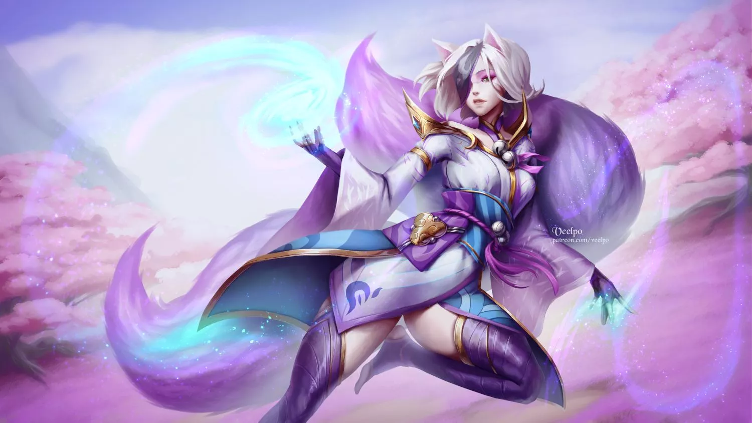 Spirit Blossom Teal posted by SofiiaVee