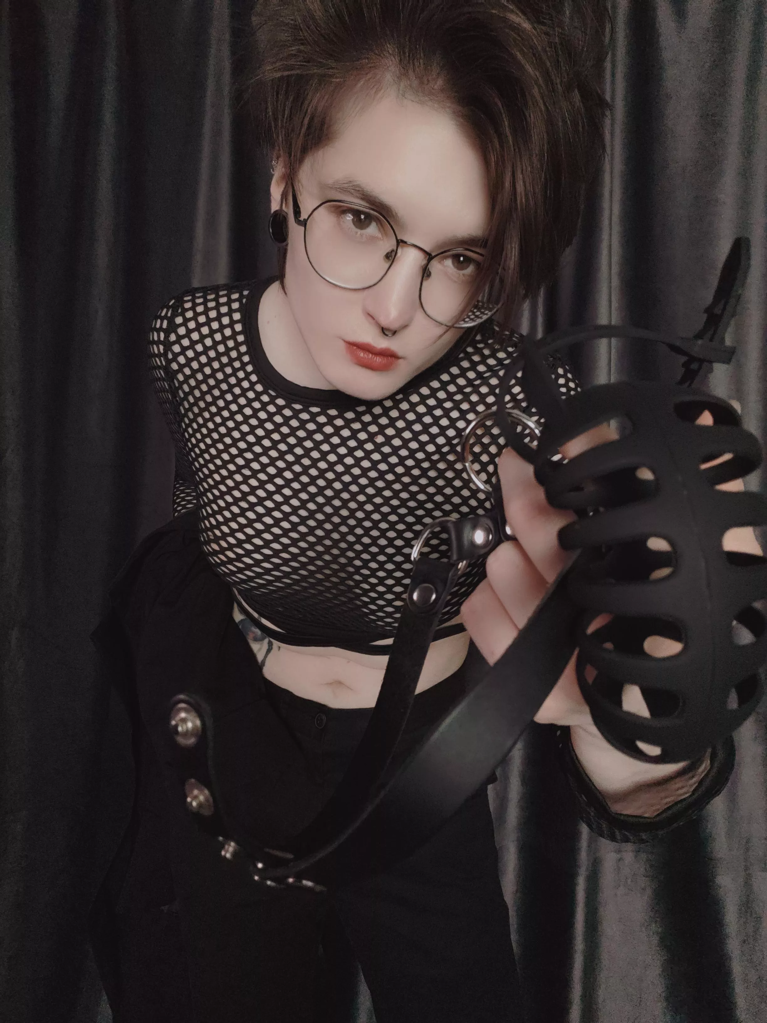 Your submission must be limitless. Wear this cage as a token of your loyalty to me, slave posted by Cyber_samuraii