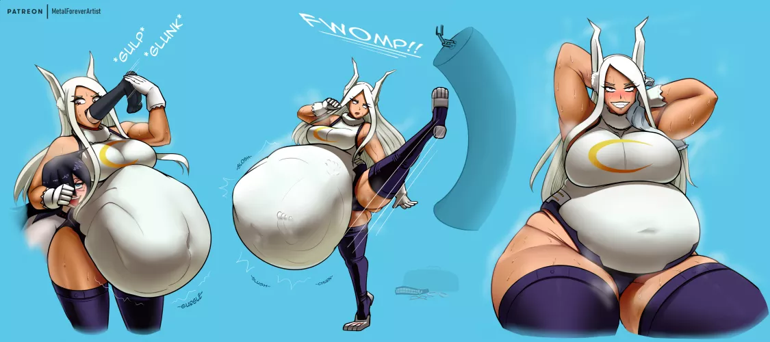 {comic} Mirko's Workout Routine (Metalforever) by TrueAltAcc