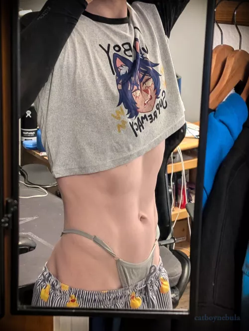 Do you like kissing tummies? by catboynebula