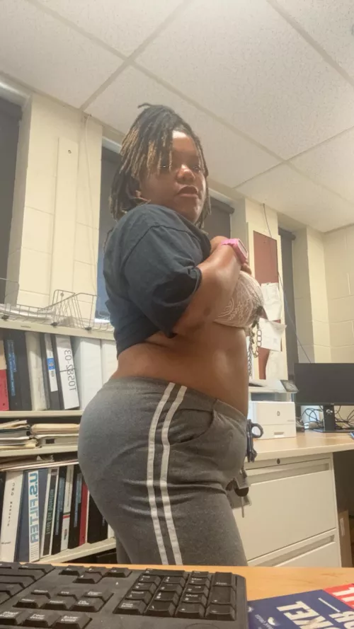 In the office  by Noneofthose