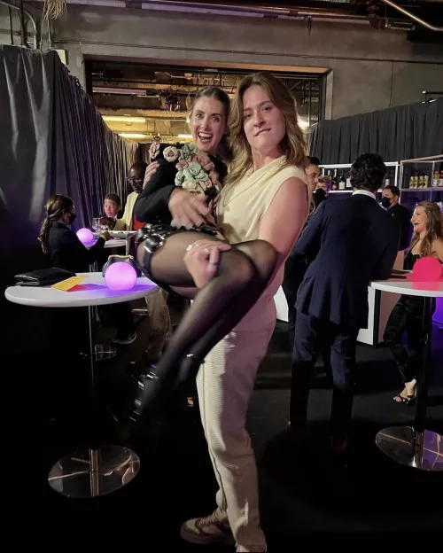 Lift and carry Alison Brie by luvzlegz4daze