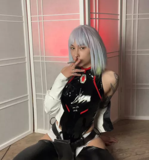 Lucy from Cyberpunk by medusarosexo  by medusarosexo