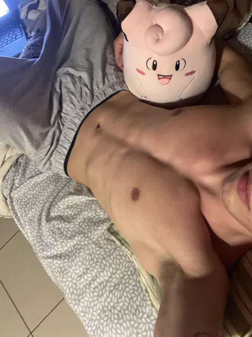 new clefairy plushie 😮‍💨 by IcyRooster5409