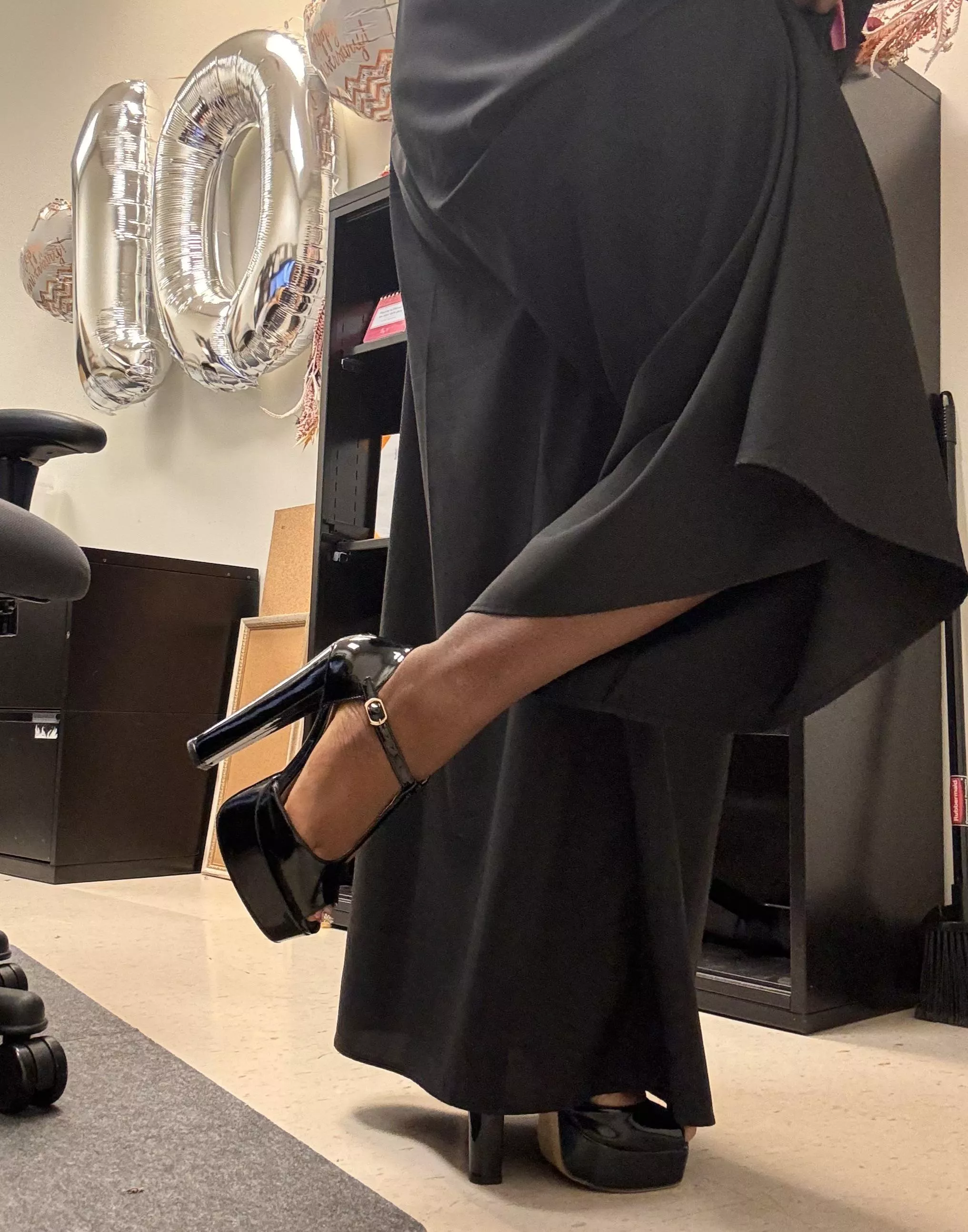 Nothing like 6in platforms in the morning!  posted by MediumPuzzleheaded82