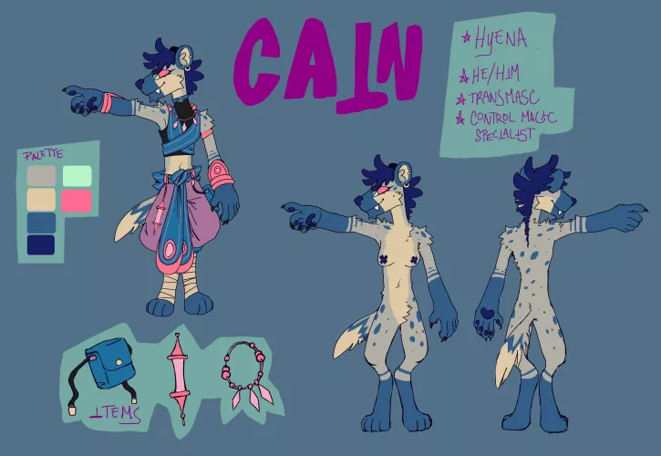 [OC] fiiiiinally figured out a name n final design for this guy by clavvvs
