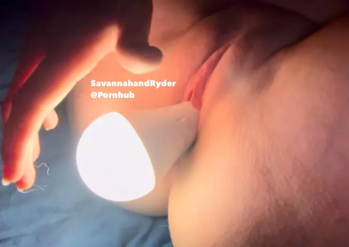 Pussy so powerful it can turn on a lightbulb. 💡 Can your girls pussy do that?   by funcouple727