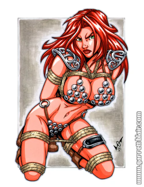 Red Sonja bound by SiarX
