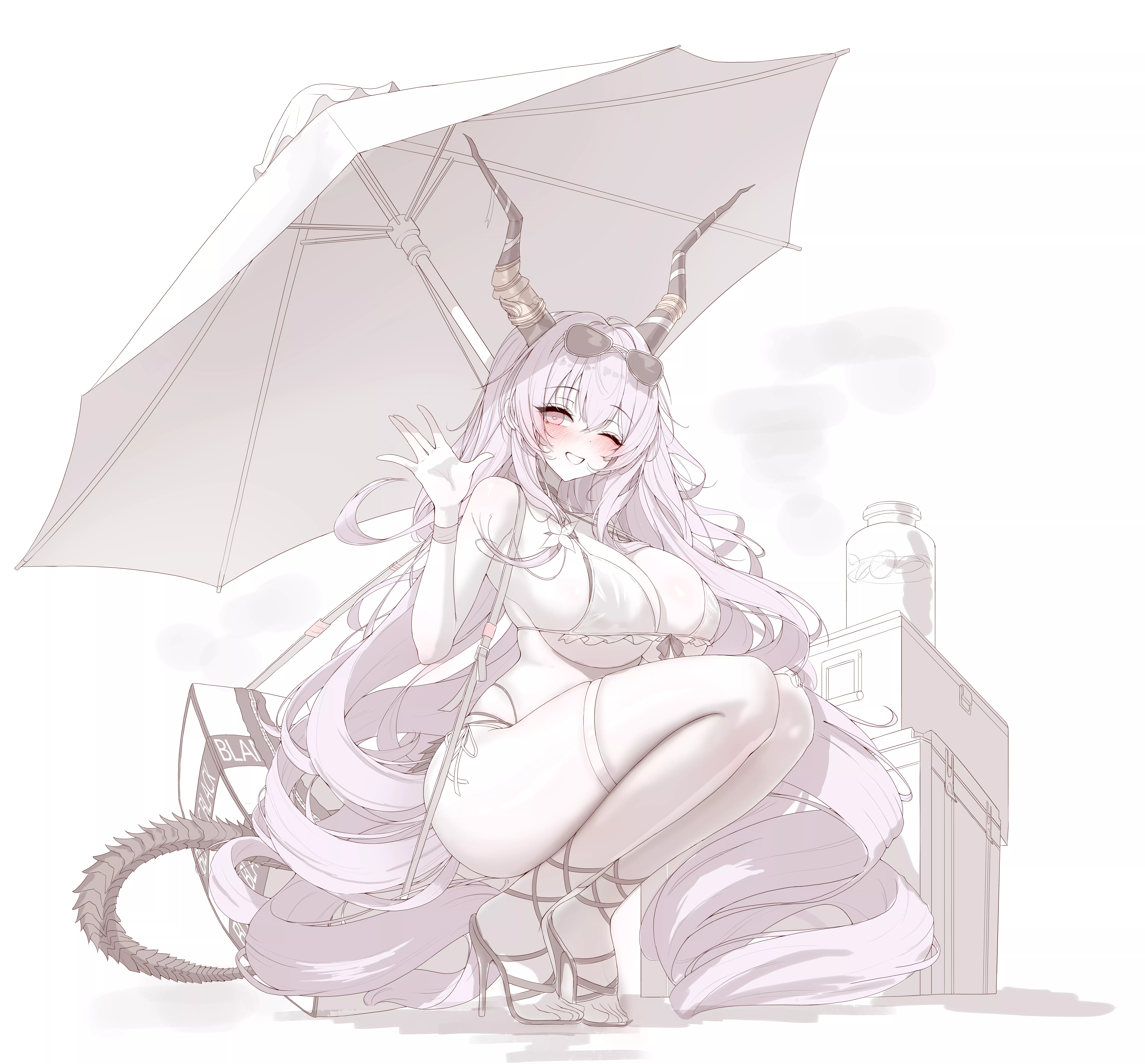 Typhon waving [Arknights] posted by marxsander2016