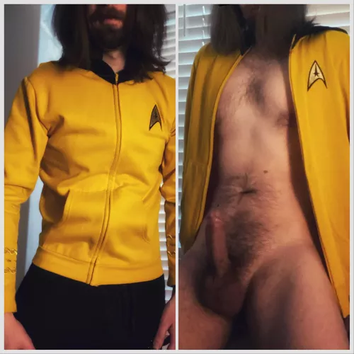 Very funny, Scotty.  Now, beam down my pants. by mustache-monsieur