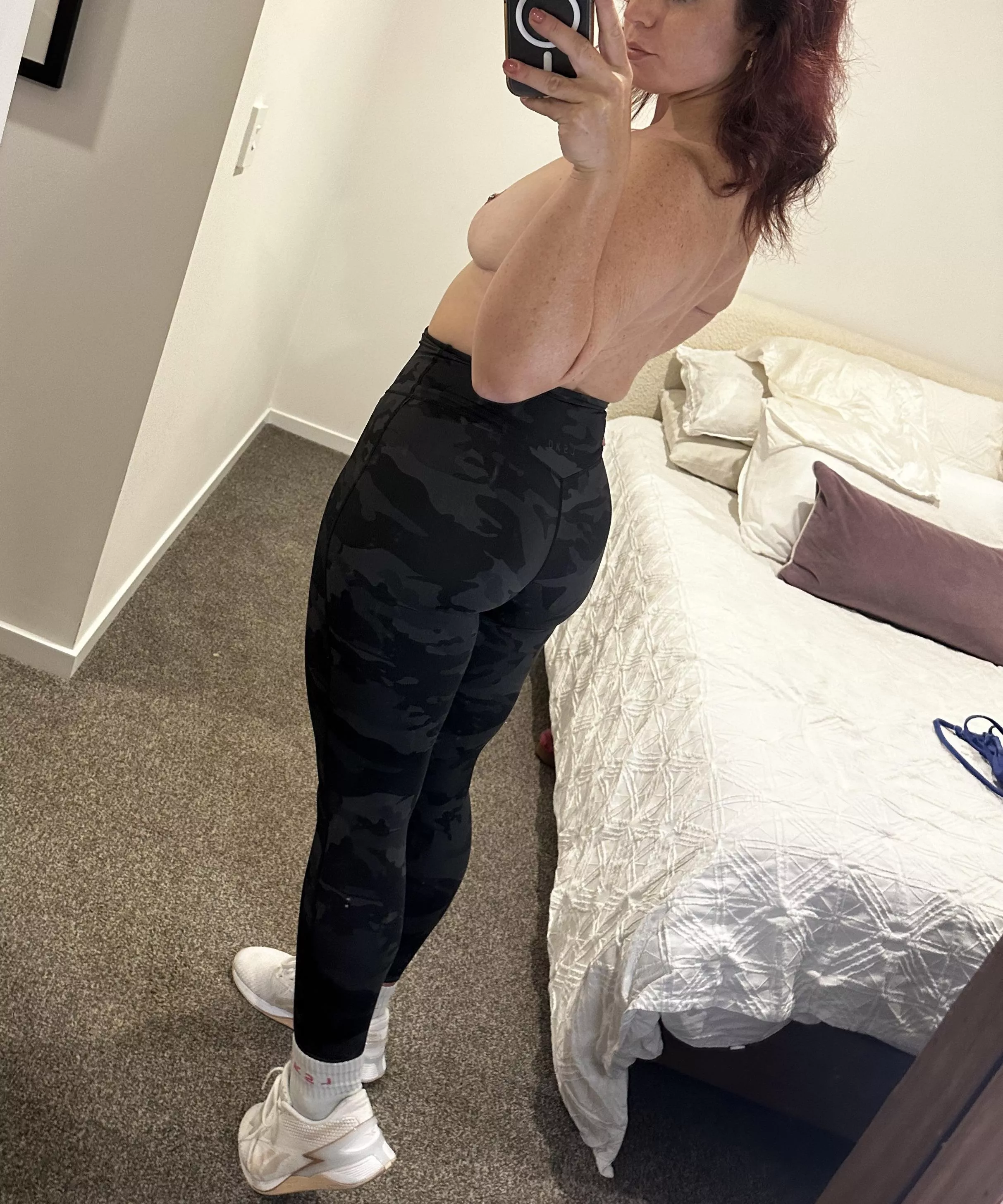 Who thinks I should do a topless workout in a gym? posted by Glittering-Shape6200