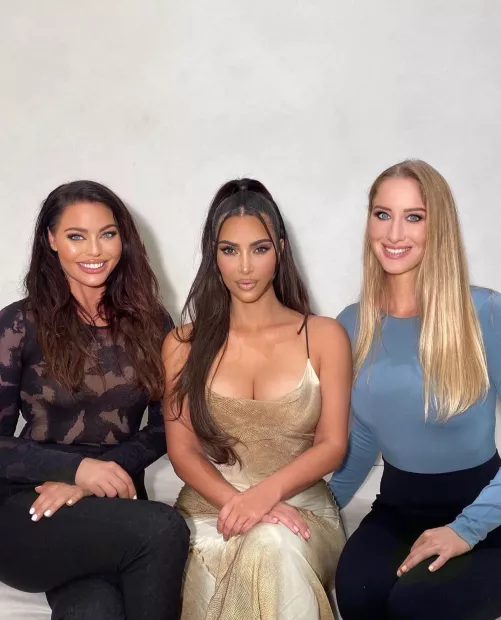 With two friends  by Distance2030