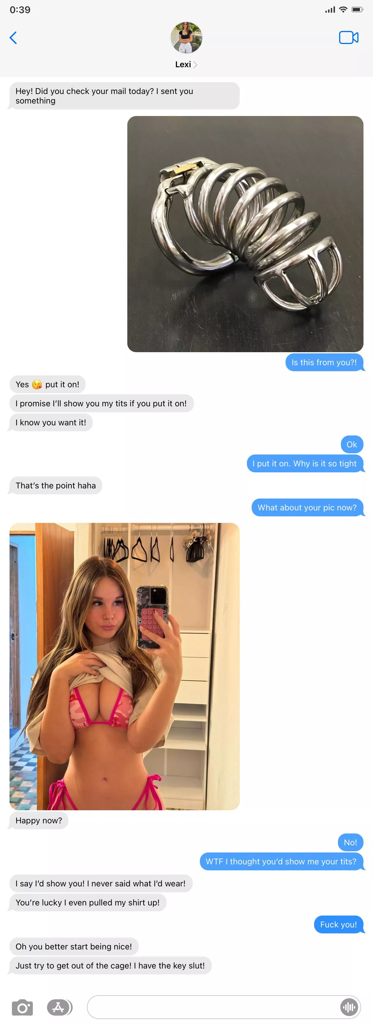 And you got so excited when your crush texted you… posted by Substantial-Goat-660