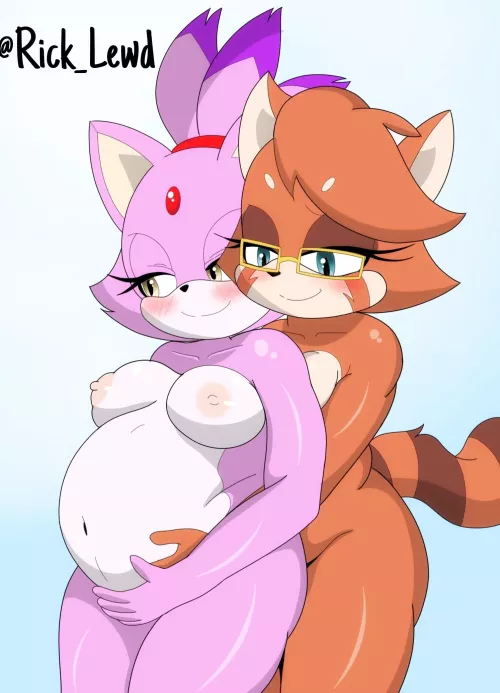 Another Blaze commission I made on Twitter (made by me: Rick_Lewd) by rickAMV