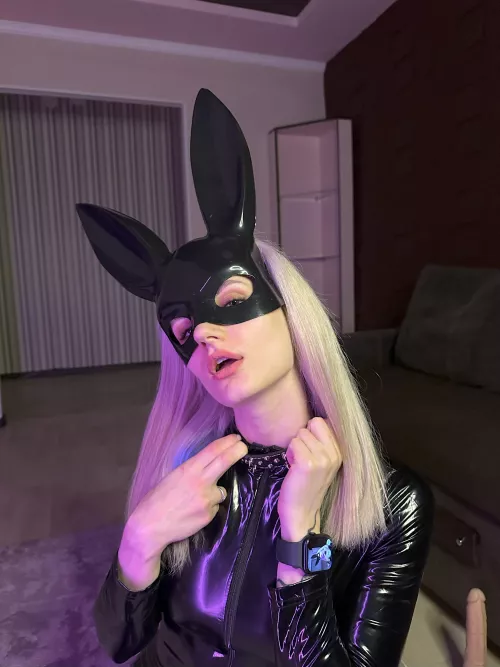 I begin to slowly unzip my latex suit, slowly revealing parts of my body by Stockilygrate