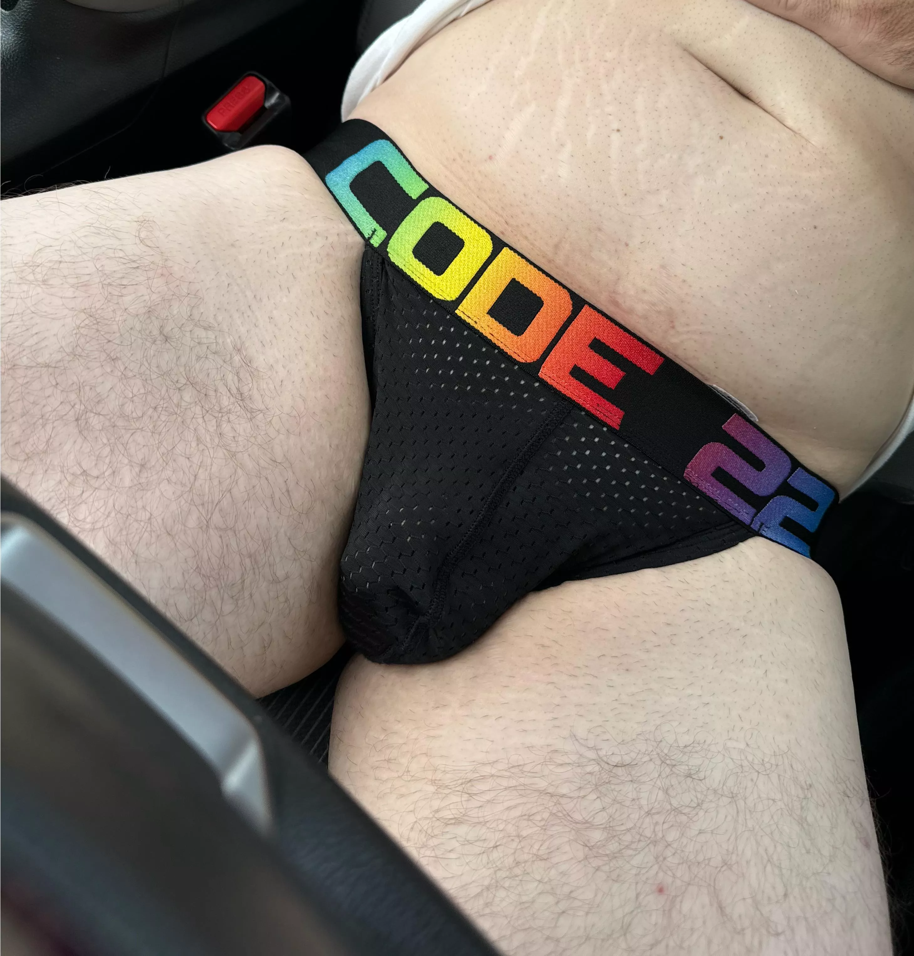 Is there anything better than after a work out taking off your pants and driving in your jock posted by throwawaydaddy043