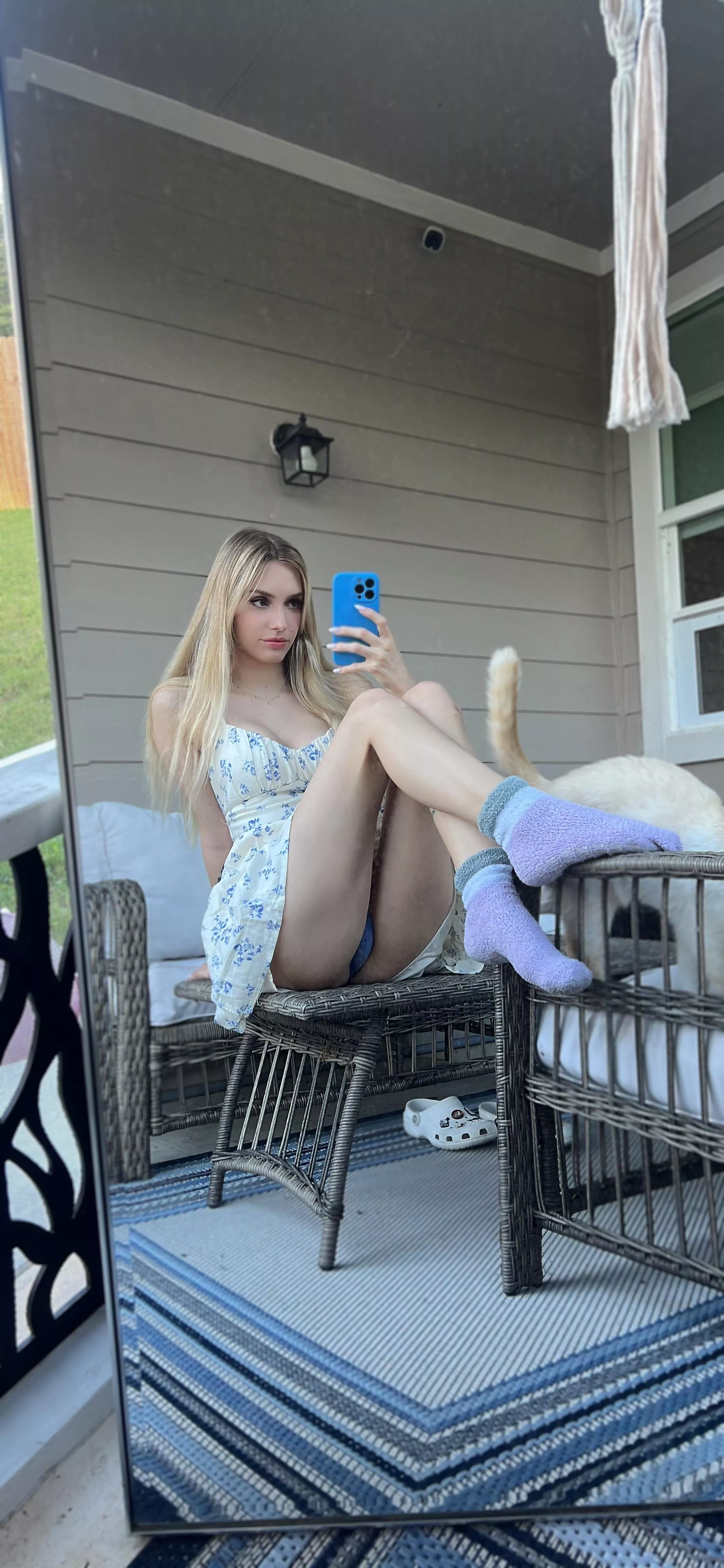 yes i match my panties with my sundress hehe posted by novaruu_