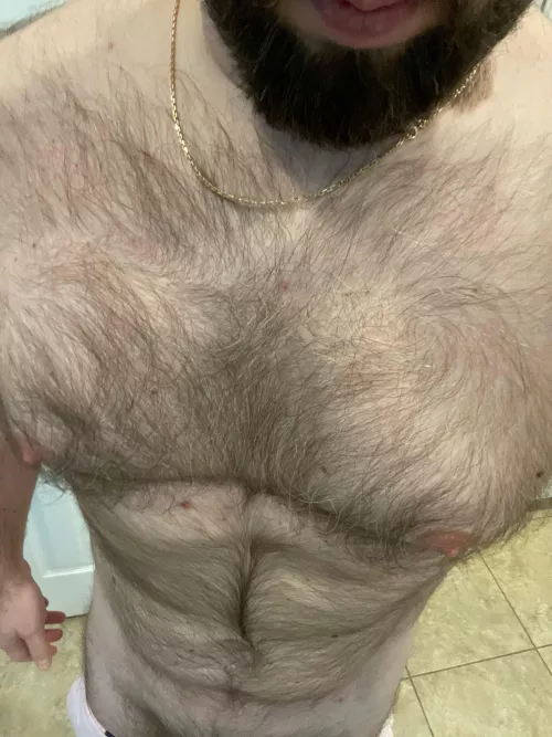 [40] Looking for other hairy men to jerk with. Hit me up. by Bryc235