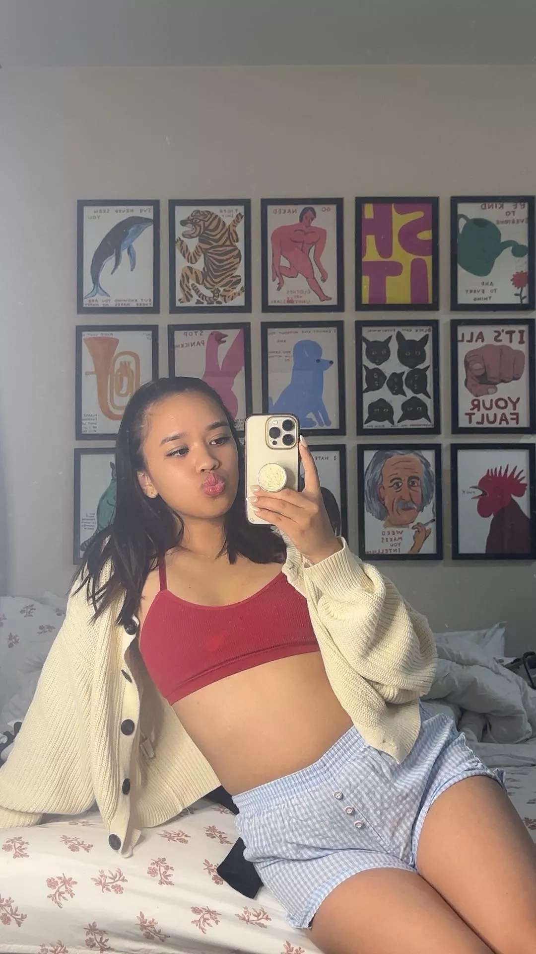 A kiss from your fave petite asian posted by Worldly_Evidence_575