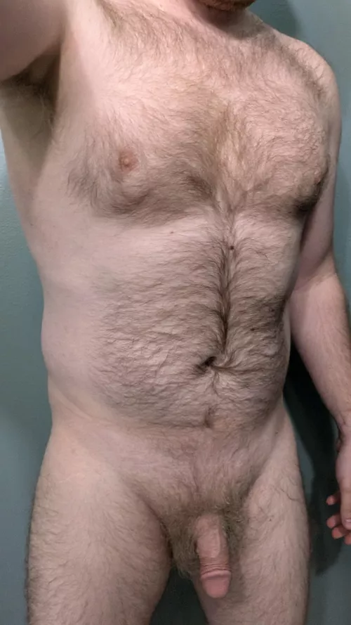 About to jump in the shower, thinking about cleaning up the pubes... Thoughts? by Evening-Mind843