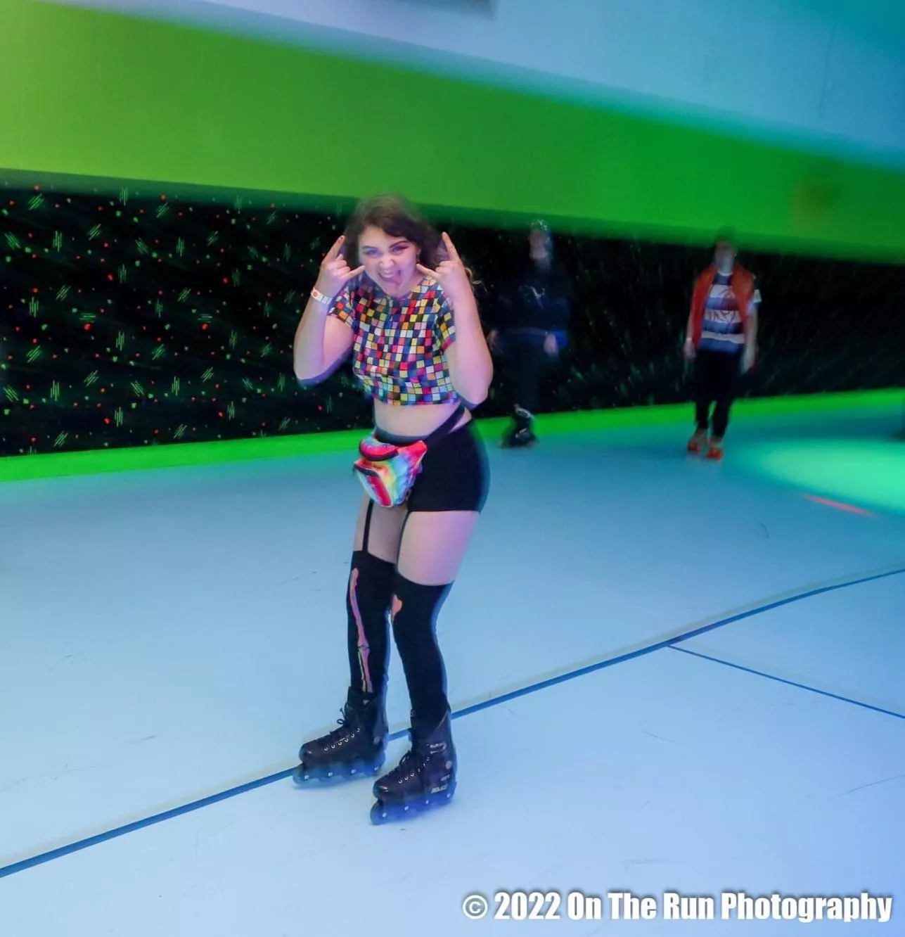 ever been to a roller rave? <; posted by trippyg0th-