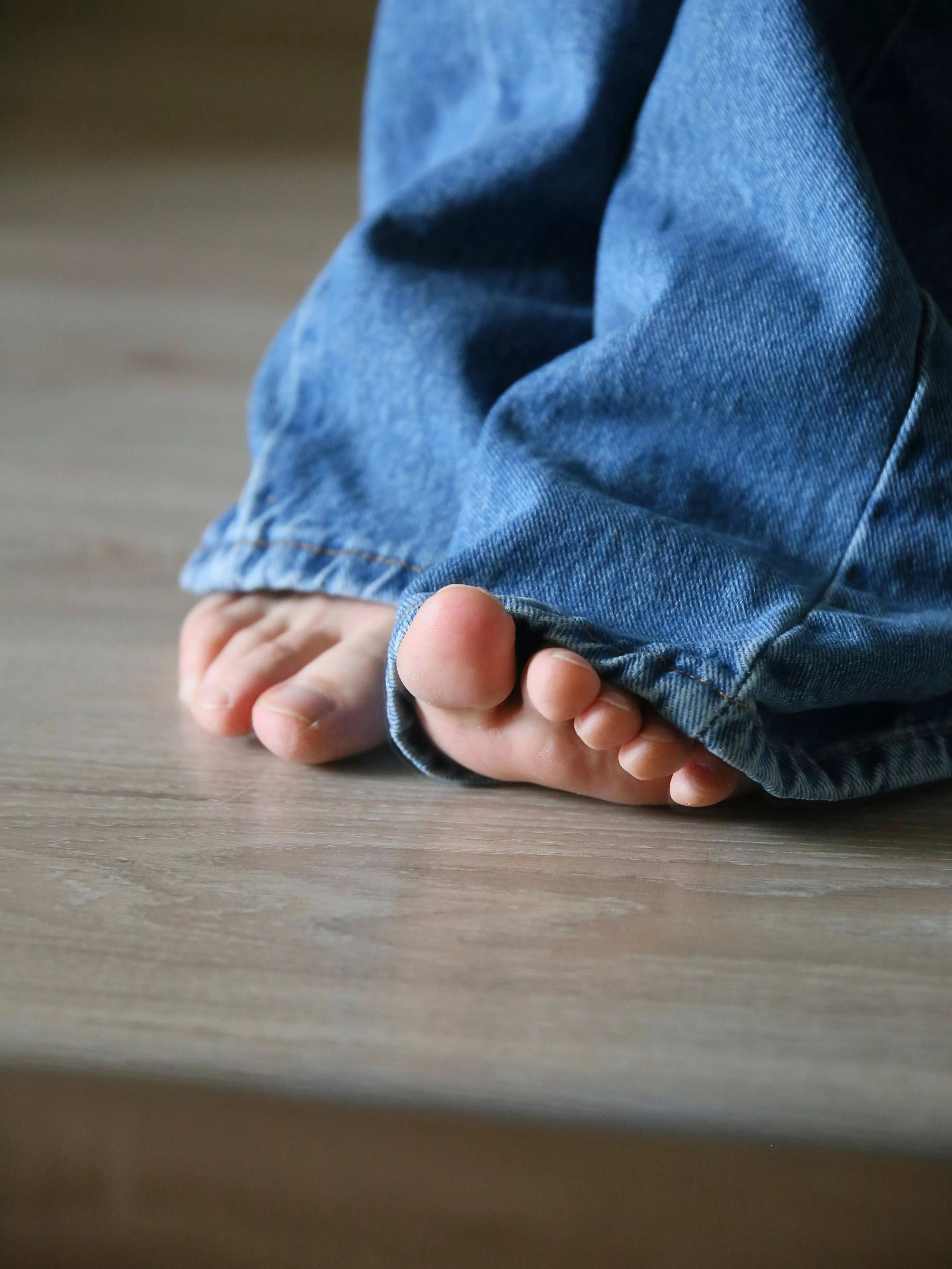 Feet and jeans  posted by FirstAd8883