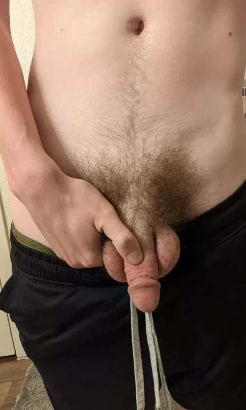 Happy Friday boys! Who's gonna take a leak with me?  by NudePlankingFox