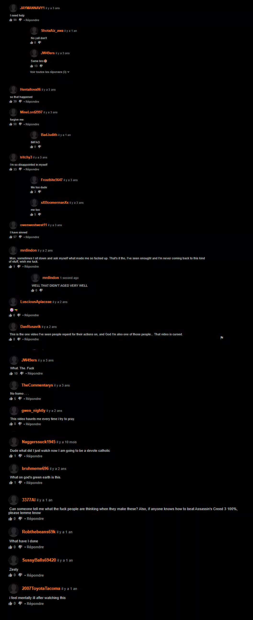 Has God forsaken us ? posted by DindonImperial