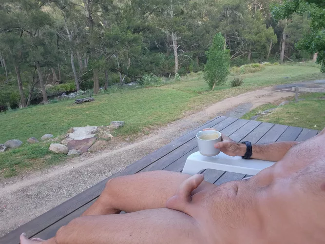 Join me on the deck?  by publicnakedrun