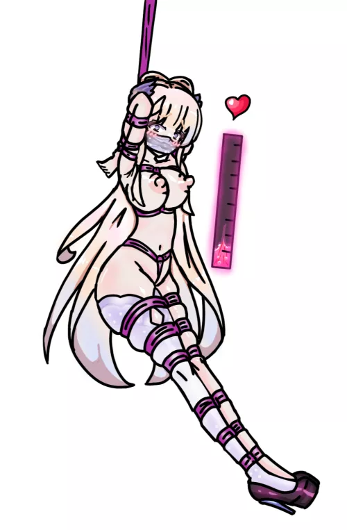 Kokomi Bondage(im taking art requests so dm me) by Naruka0318