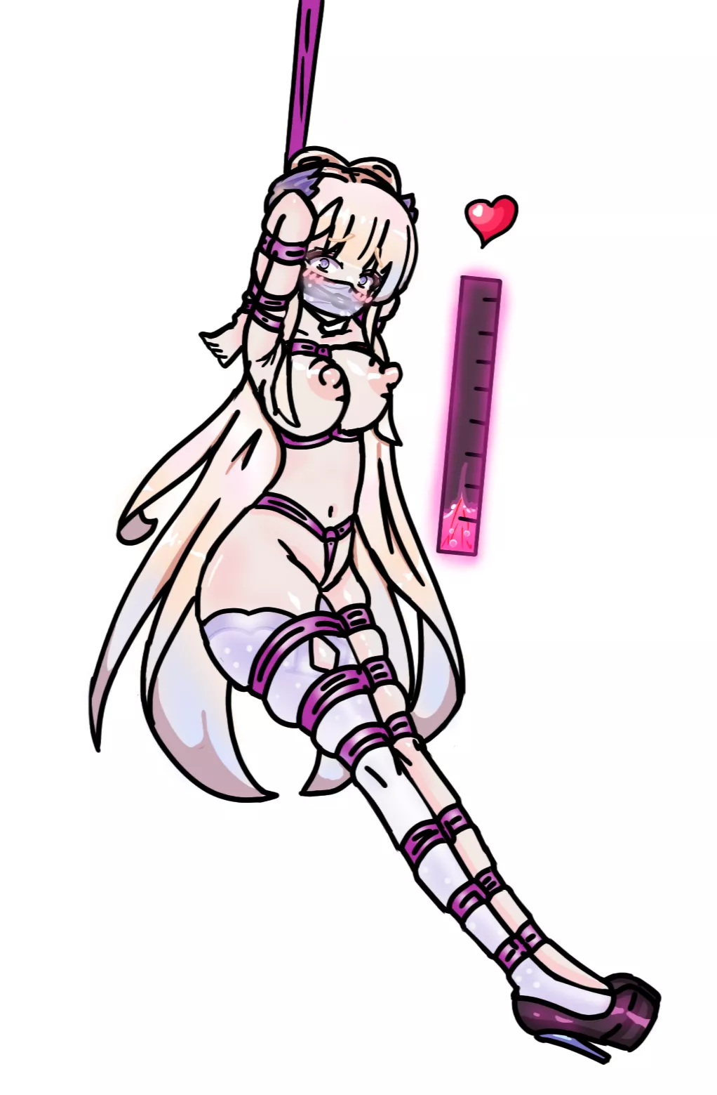 Kokomi Bondage(im taking art requests so dm me) posted by Naruka0318