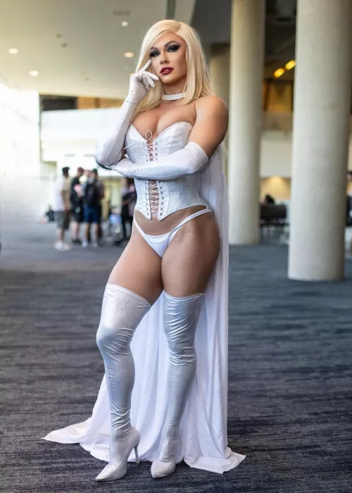 My Emma Frost Cosplay by Realqueenofthejungle