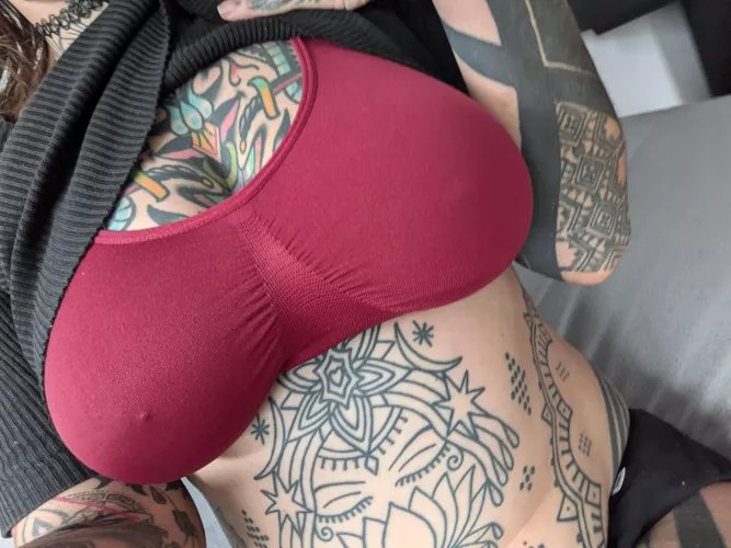 my pierced nip wanted to say hi :3 by Ok_Economist_7176