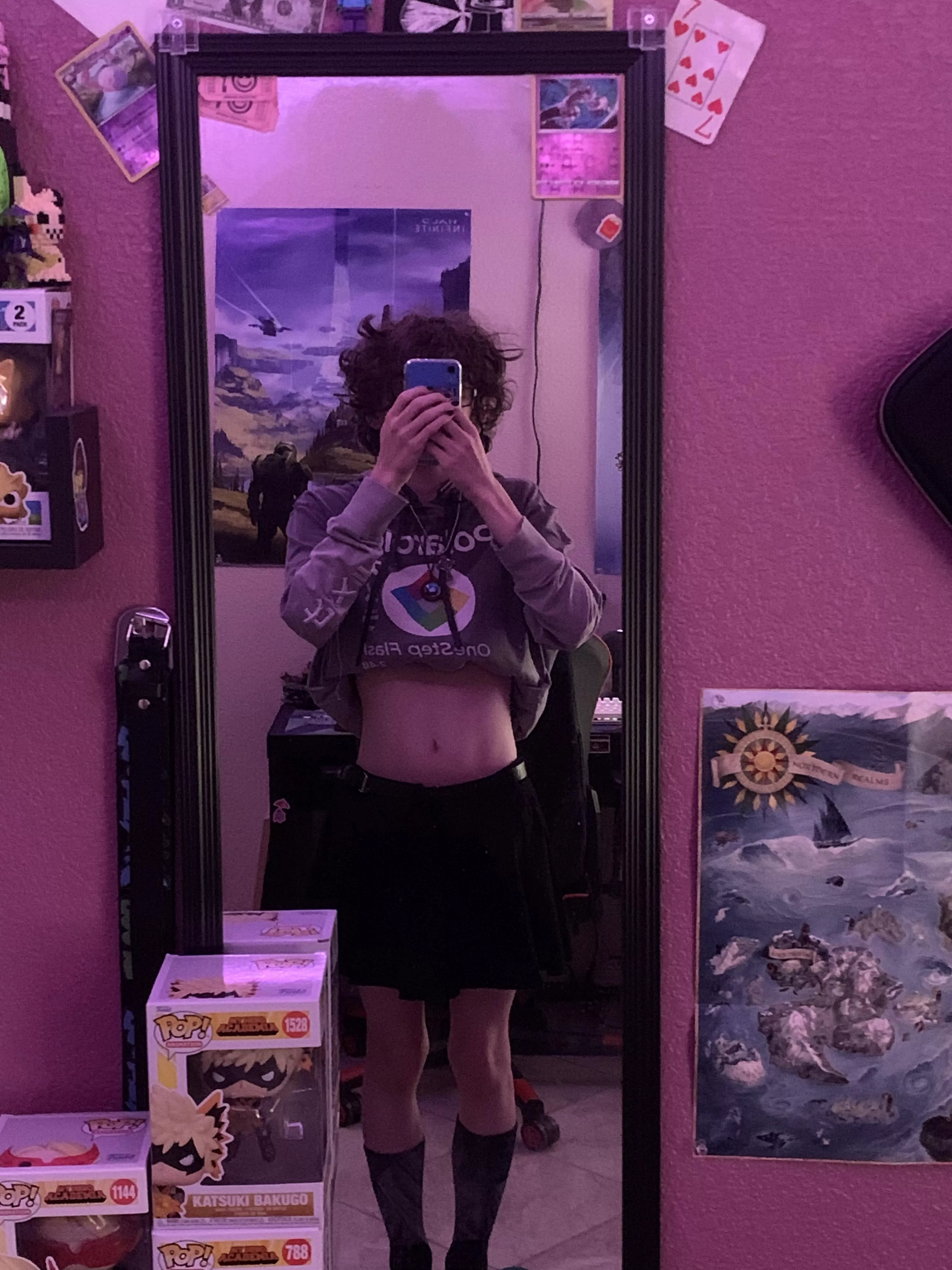 my thigh highs are dirty rn 😓 posted by RioSlashAttack