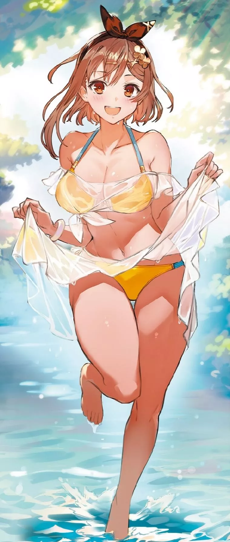 Ryza (swimsuit ver) posted by Comfortable_Post_478
