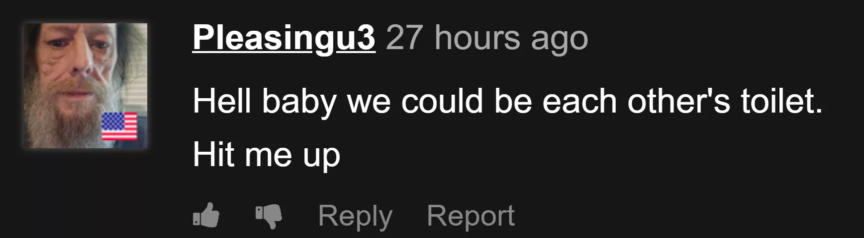 This guy has some fetishes... posted by 69_queefs_per_sec