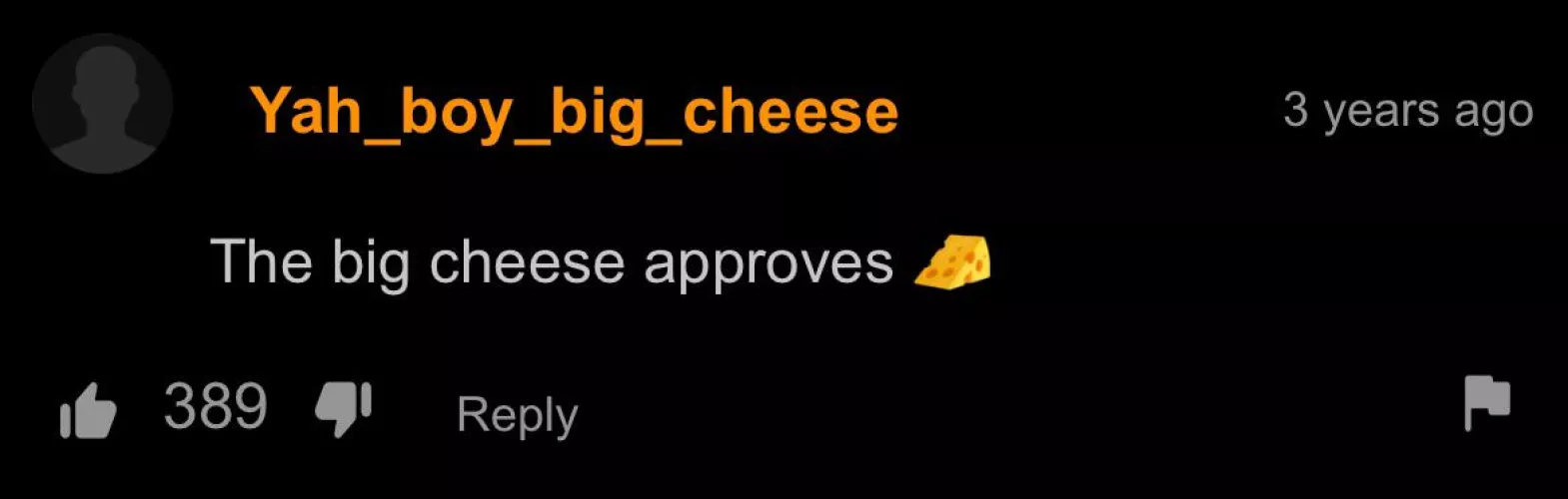 Well, now that I know that the big cheese approves of the video, I can jack off in peace instead of worrying by HoraceWimpLV426