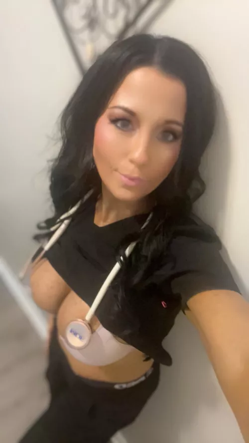 What color scrubs should I wear tomorrow? 😉 by jennablack1027